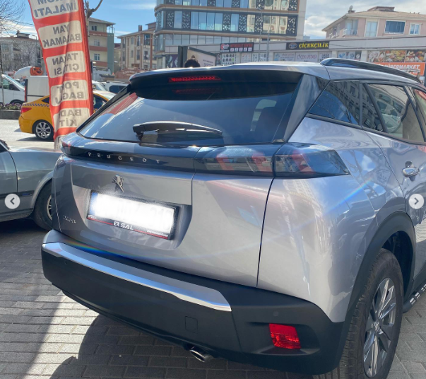 Peugeot 2008 ARKA KROM KORUMA