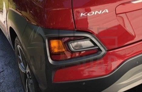 HYUNDAI KONA ARKA SIS KAPLAMA - PIANO BLACK