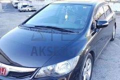 Honda Civic FD6 Yarasa Batman Ayna Kapağı Piano Black ABS 2006-2012 Arası