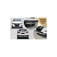 NISSAN QASHQAİ (2017 SONRASI) ÖN - ARKA TAMPON KORUMA (DİFÜZÖR)