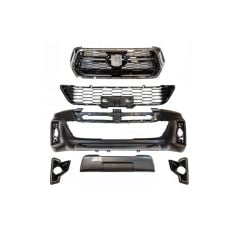 HILUX ROCCO BODY KIT 2016-2020 IÇIN UYUMLU (ÖN TAMPON,PANJUR,ALT IZGARA,SIS KAPAKLARI)