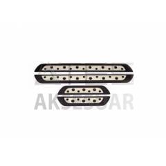 Audi A3 (2004-2012) Kapı Eşiği (Dotline) Universal 4 Parça Paslanmaz Çelik+Abs
