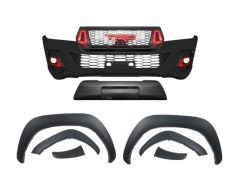 HILUX REVO 2016+ IÇIN UYUMLU  ROCCO TRD BODY KIT (PANJUR-TAMPON-DODIK SETI)