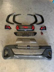 HILUX REVO 2016+ IÇIN UYUMLU  ROCCO TRD BODY KIT (PANJUR-TAMPON-DODIK SETI)