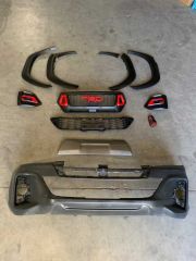 HILUX REVO 2016+ IÇIN UYUMLU  ROCCO TRD BODY KIT (PANJUR-TAMPON-DODIK SETI)