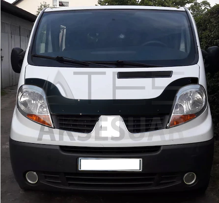 Renault Trafic Ön Kaput Koruma Rüzgarlık 4mm (ABS) 01-14