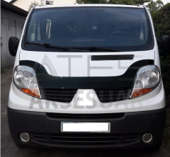 Renault Trafic Ön Kaput Koruma Rüzgarlık 4mm (ABS) 01-14