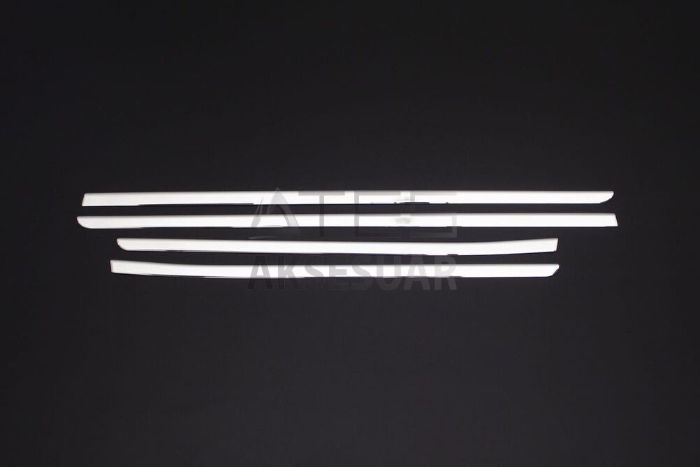 Dacia Duster Krom Cam Çıtası 4 Parça 2018 ve Sonrası