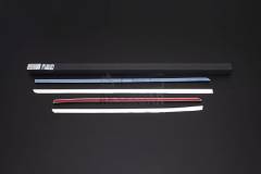 Dacia Duster Krom Cam Çıtası 4 Parça 2018 ve Sonrası