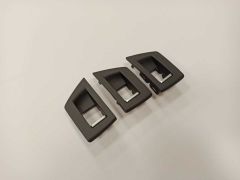 5 SERISI F10 2010-2016 IÇIN UYUMLU  KAPI KOLCAK KAPLAMA SIYAH