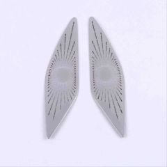 GOLF 8 IÇIN UYUMLU HARMAN KARDON  TWEETER KAPLAMA - SILVER  (Life,Style,Impression Paket için)