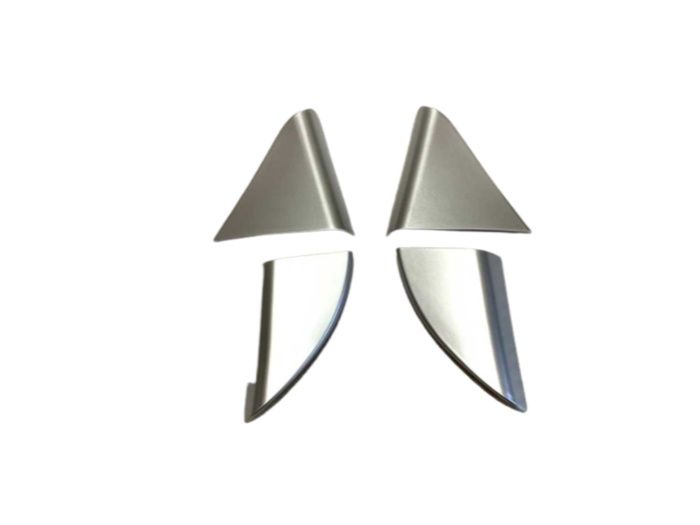 TUCSON IÇIN UYUMLU 2015-2018 KAPI CAM KENAR KAPLAMA SETI-SILVER