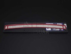 Opel Crossland X Krom Arka Tampon Eşiği Taşlı 2017 ve Sonrası