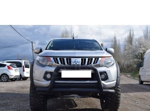 MITSUBISHI L 200 (2015 SONRASI) ÖN KORUMA SİYAH Ø76 mm