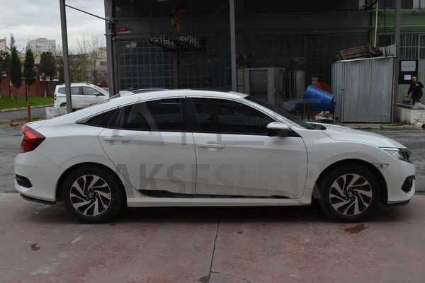 Honda Civic FC5 Yan Kapı Çıtası Mat Siyah ABS 2016 ve Sonrası