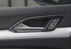 GOLF 8 IÇIN UYUMLU IC KAPI ACMA KOLU KAPLAMA - KARBON
