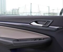 GOLF 8 IÇIN UYUMLU IC KAPI ACMA KOLU KAPLAMA - KARBON