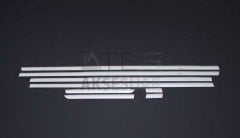 Citroen C4 Sedan Krom Cam Çıtası 8 Parça 2004-2010 Arası