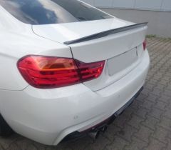 4 SERISI(2013-2019) F32 (2 KAPI) IÇIN UYUMLU  MP SPOILER  - PIANO BLACK (PARLAK SIYAH)