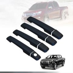 D-MAX IÇIN UYUMLU 2012-2017 KAPI KOLU KAPLAMASI SIYAH