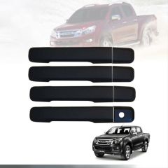 D-MAX IÇIN UYUMLU 2012-2017 KAPI KOLU KAPLAMASI SIYAH