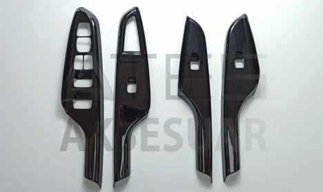 HYUNDAI KONA KAPI KOLÇAK KAPLAMA - PIANO BLACK