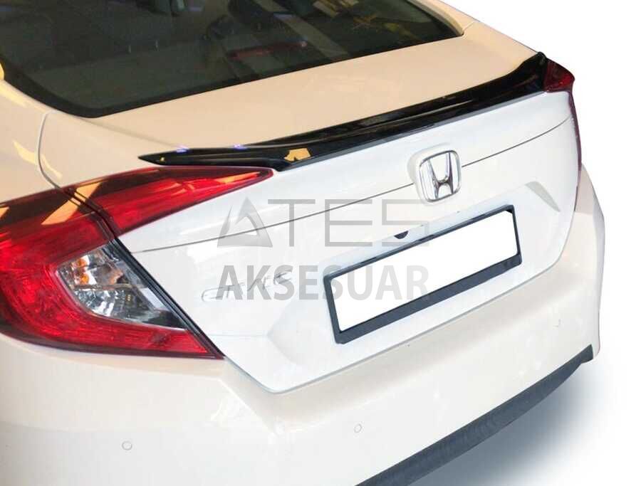 Honda Civic FC 5 Spoiler Bagaj Üstü OEM Boyasız ABS 2016 ve Sonrası