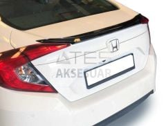 Honda Civic FC 5 Spoiler Bagaj Üstü OEM Boyasız ABS 2016 ve Sonrası
