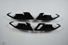 GOLF 8 IÇIN UYUMLU IC KAPI ACMA KOLU KAPLAMA - PIANO BLACK