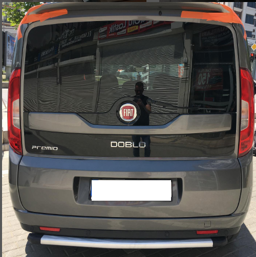 FİAT DOBLO ARKA KROM KORUMA