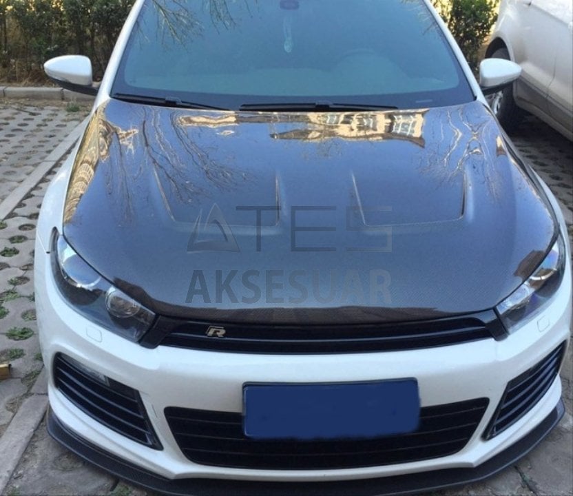 VOLKSWAGEN SCIROCCO V STYLE KARBON KAPUT