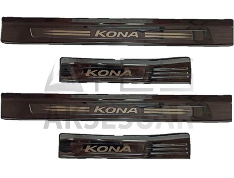HYUNDAI KONA KAPI EŞİK KORUMA - TITANYUM SIYAH