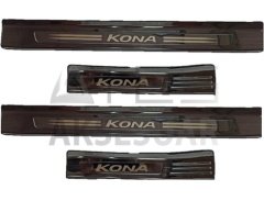 HYUNDAI KONA KAPI EŞİK KORUMA - TITANYUM SIYAH