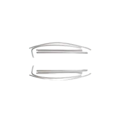 Fiat Egea HB 2015 Cam Çerçevesi Paslanmaz Çelik