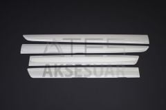 Citroen Berlingo 2 Krom Yan Kapı Çıtası 4 Parça 2008-2018 Arası