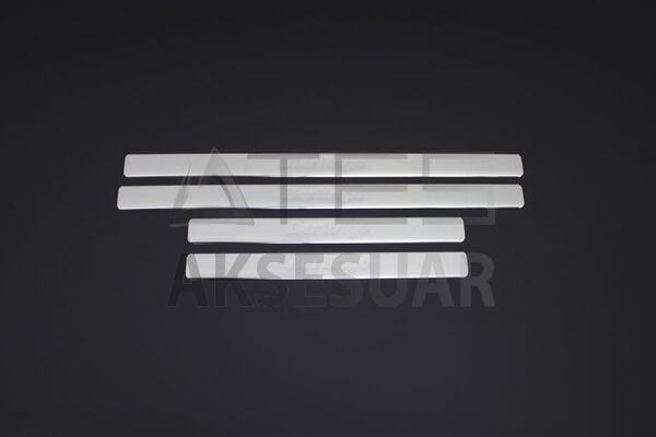 Citroen Berlingo Krom Kapı Eşiği 4 Parça 2008-2018 Arası