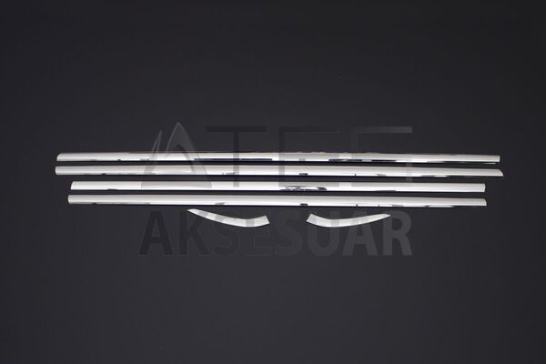 Citroen C-Elysee Krom Cam Çıtası 6 Parça 2012 ve Sonrası