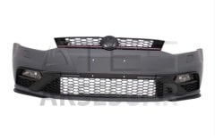 VOLKSWAGEN POLO 6R/6C (2010-2017) KASA İÇİN GTI ÖN TAMPON VE PANJUR SETİ (MAKYAJLI)