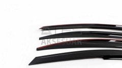 Toyota Hilux Sunplex Mugen Cam Rüzgarlığı 4 Parça 2012-2014 Arası