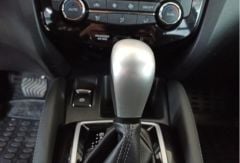 QASHQAI 2014-2020 IÇIN UYUMLU VITES TOPUZU KAPLAMA - SILVER (OTOMATIK VITES)