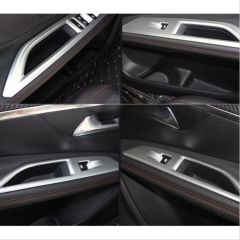 3008 2016+ IÇIN UYUMLU  KAPI KOLÇAK KAPLAMASI SILVER