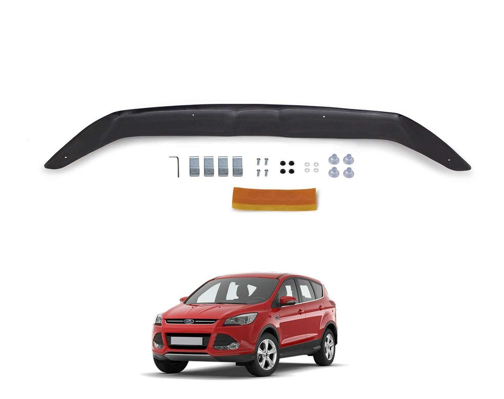Ford Kuga Ön Kaput Koruma Rüzgarlığı 4mm (ABS) 2013-2016