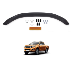 Nissan Navara Ön Kaput Koruyucu Rüzgarlığı 4mm Akrilik (