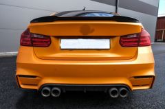 3 SERISI F30 2012-2018 IÇIN UYUMLU   M3 GÖRÜNÜM BODY KIT ARKA TAMPON