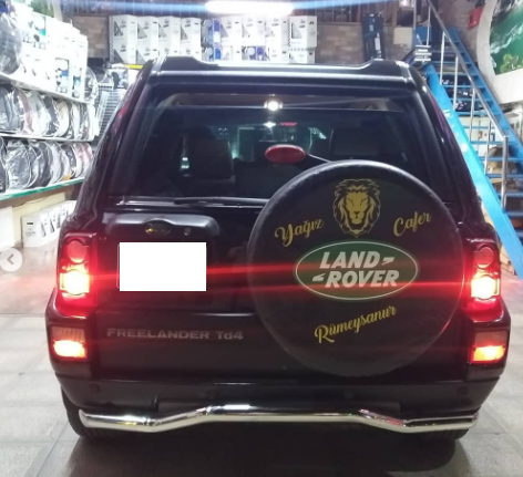 LAND ROVER FREELANDER ARKA  KROM KORUMA
