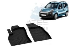 Citroen Nemo 4D Paspas Siyah Ön 2 Parça 2008 ve Sonrası