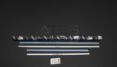 Hyundai i20 Krom Cam Çıtası 4 Parça 2012-2014 Arası