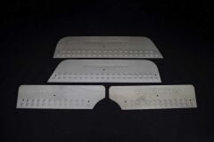 Volkswagen Transporter Kapı Eşiği 4 Parça Paslanmaz Çelik 2003-2010