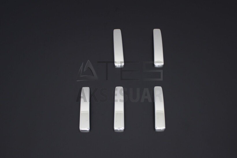 Fiat Doblo Krom Kapı Kolu 5 Kapı 5 Parça 2010-2015 Arası