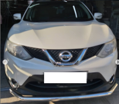 NİSSAN Qashqai arka krom koruma